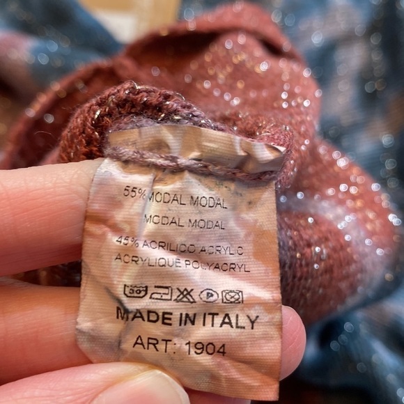 NWT Brand Bazar Tie Dye Zip Top sz OS - Picture 8 of 10